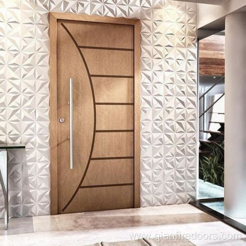 Professional Door Teak Wood Pine Door Modern Door